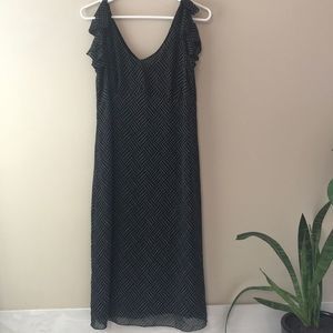 Duo maternity black dress medium